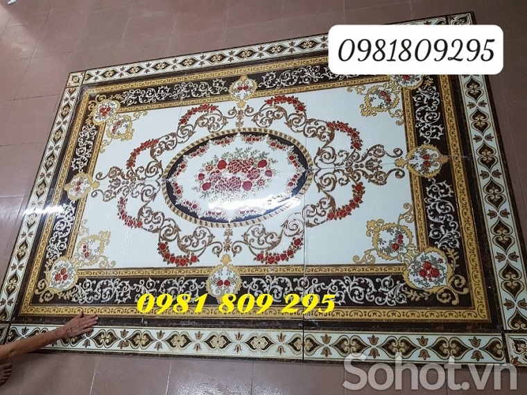 Thảm gạch - gạch thảm trang trí nhà HP95876
