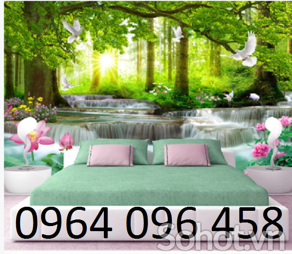 Tranh gạch 3d phong cảnh đẹp - 055CV