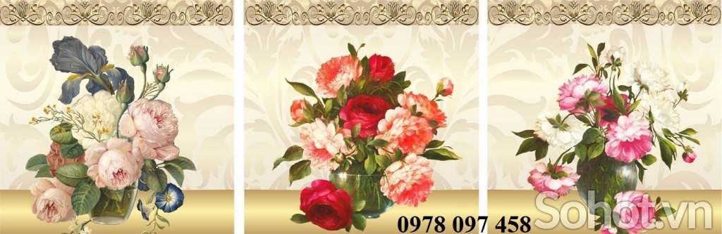 Tranh phòng bếp- tranh gạch men