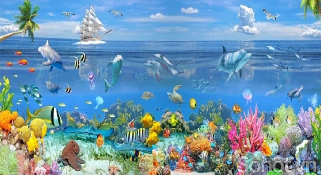 Tranh gạch ốp tường phòng tắm 3d - XVB799