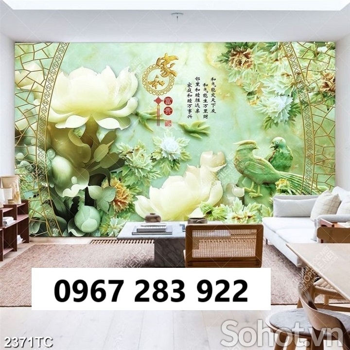 Gạch tranh trang trí sứ ngọc ốp tường