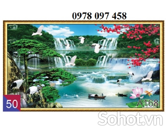 Tranh 3D - tranh gạch phong cảnh