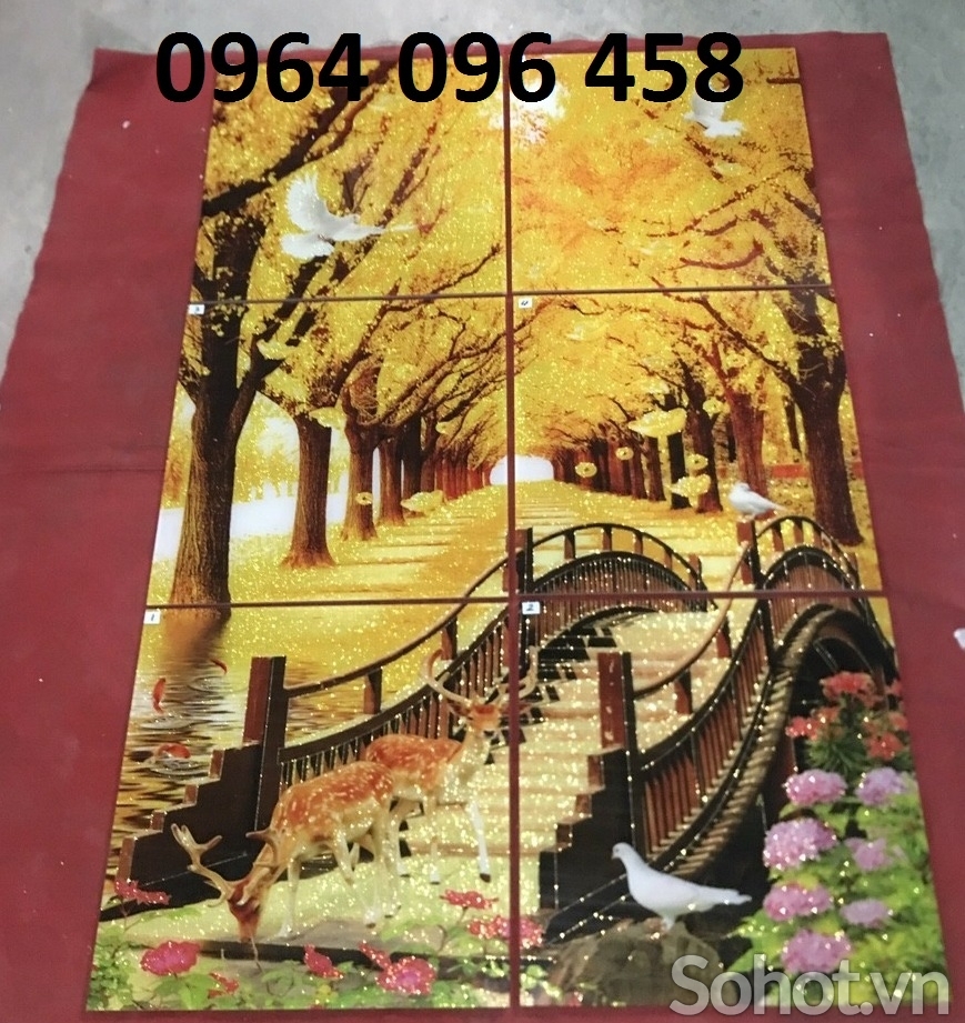 Tranh gạch phong thủy 3d - KXDSX33