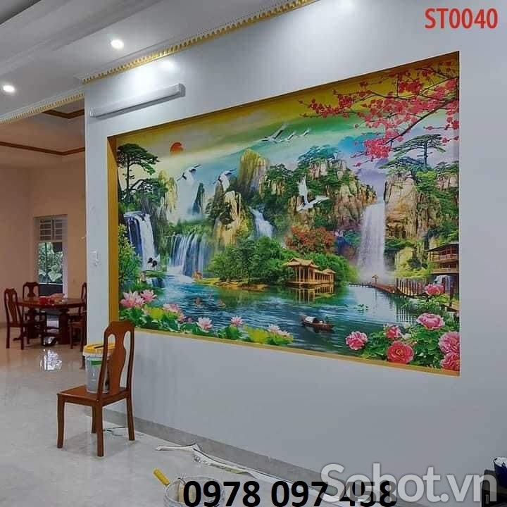 Tranh phong cảnh thiên nhiên - tranh ốp tường