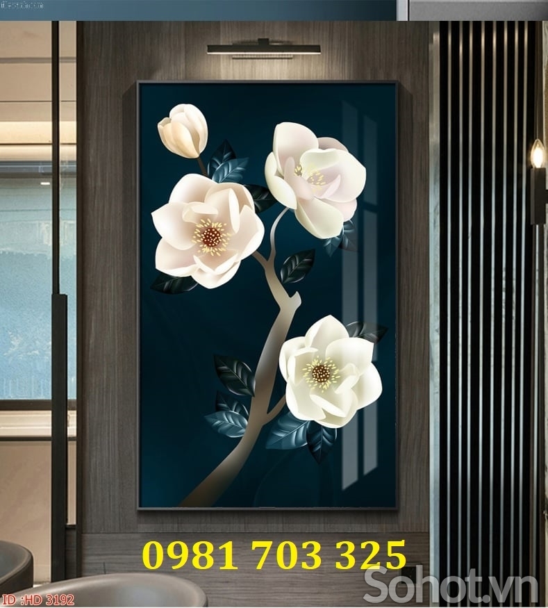 Tranh gạch 3D trang trí phòng