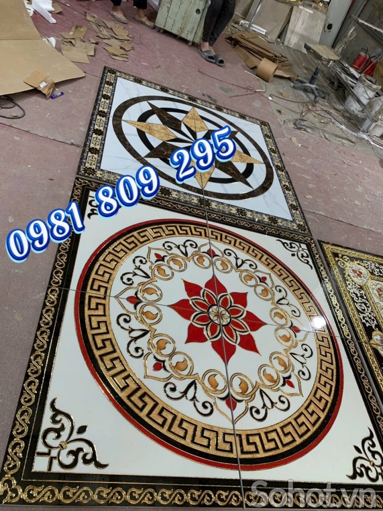 Gạch thảm hình sao lát cửa , hiên nhà
