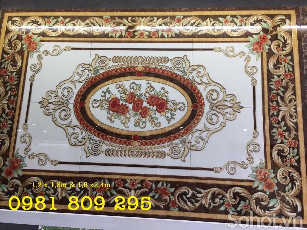 Thảm gạch trang trí phòng khách , gạch thảm hiên nhà