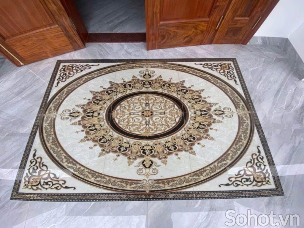 Sánh nhà, cầu thang, thảm phòng khách
