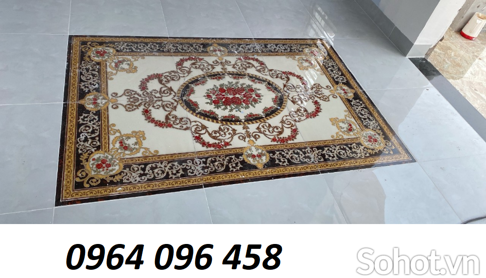 Gạch thảm phòng khách khổ lớn - SXC532