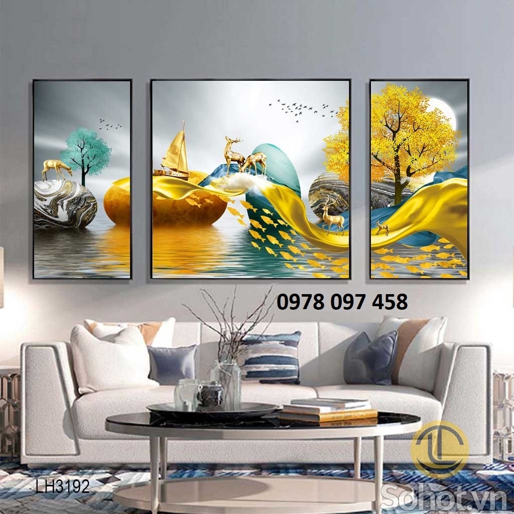 Tranh 3D trang trí nhà cửa