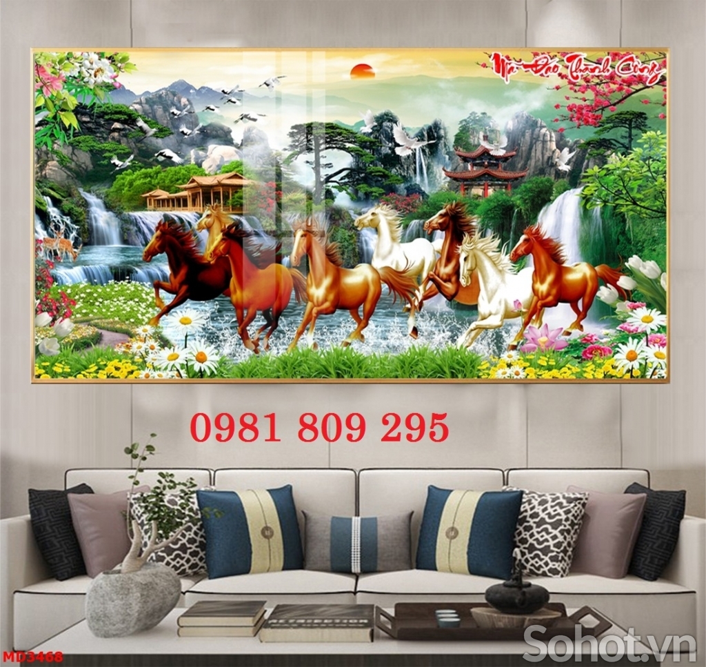 Gạch ốp tường mã đáo thành công