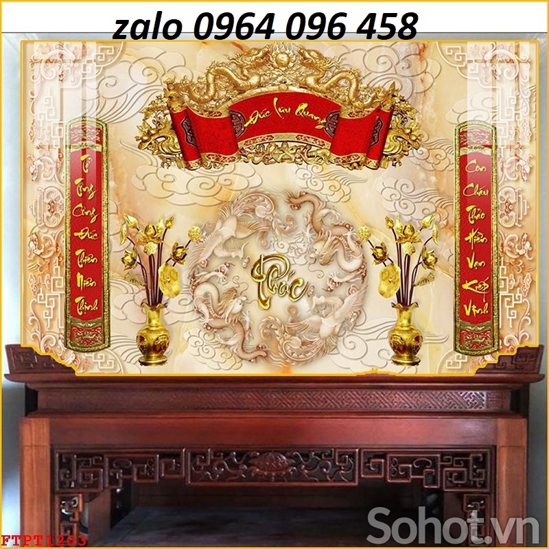 Tranh gạch phòng thờ 3d - 7322SP