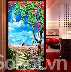 Tranh gạch 3d trang trí tường nhà - DCC33