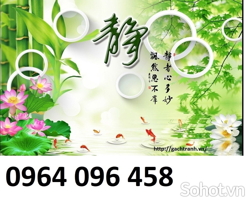 Tranh gạch 3d giả ngọc - 9432XV