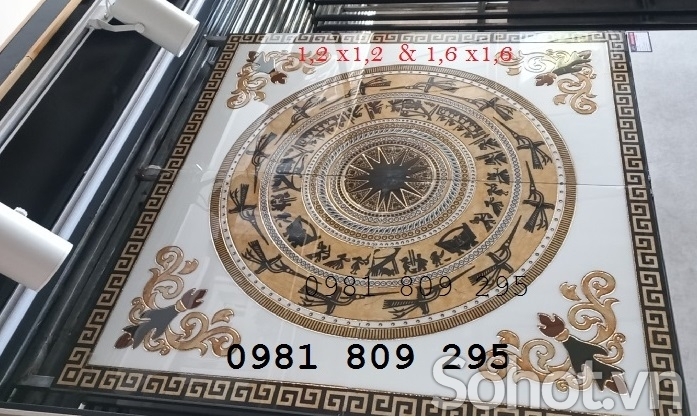 Gạch thảm chiếu cầu thang GF576