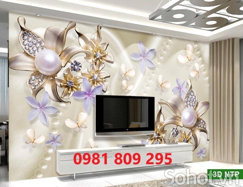 Gạch tranh ốp tường đẹp HN838