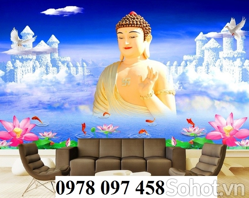 Tranh gạch - tranh phòng thờ