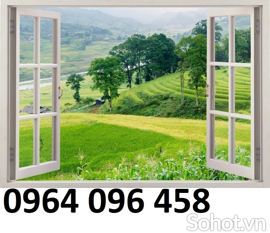 Tranh gạch 3d dán tường phòng khách - GGG4