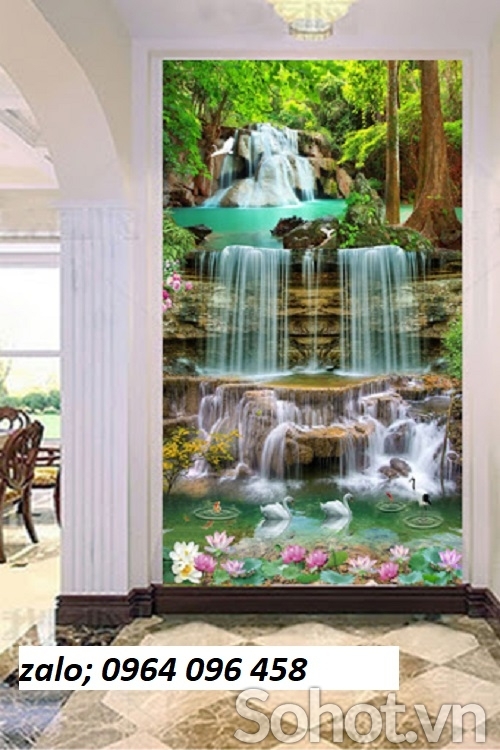 Tranh gạch 3d ốp tường trang trí - NV55