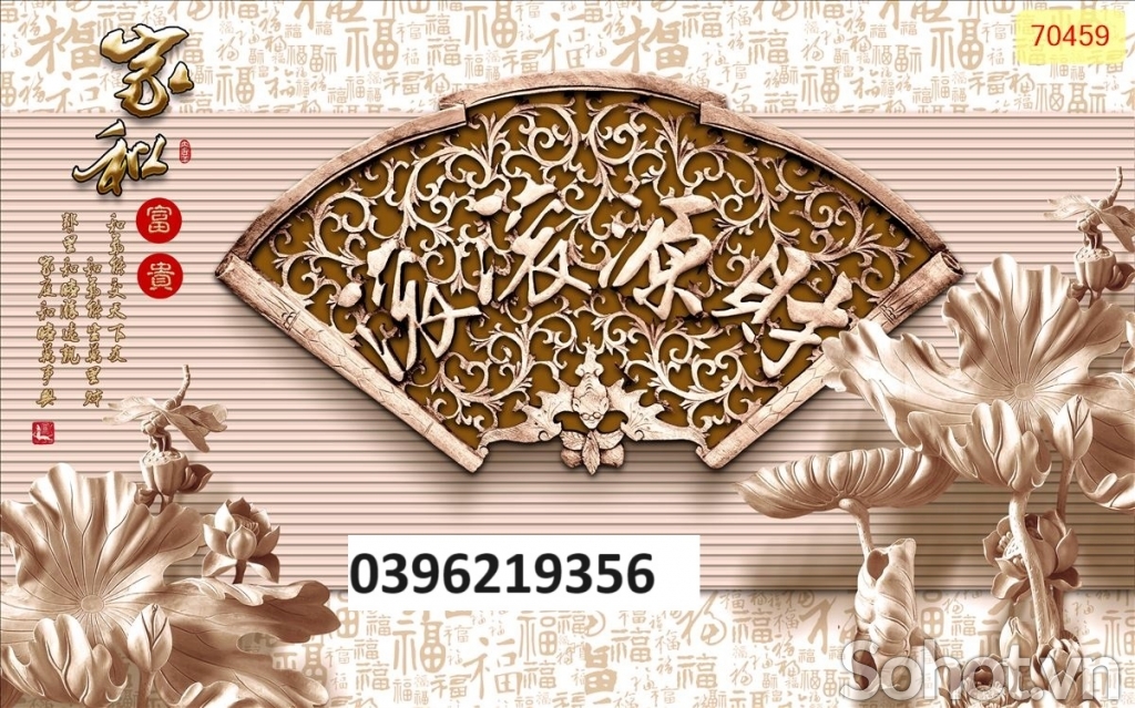 Tranh gạch điêu khắc đẹp 3D
