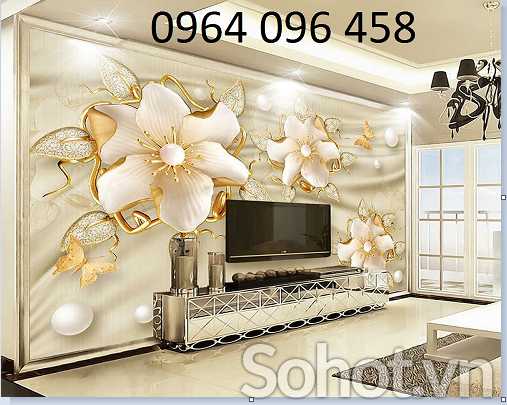 Tranh gạch 3d ốp tường sau tivi - LDSA23