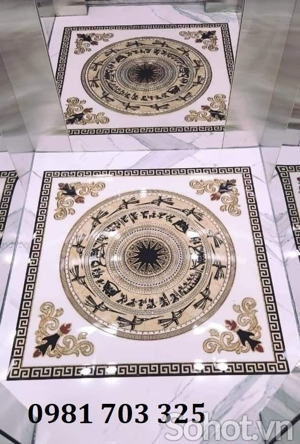 Thảm gạch men 3d trang trí