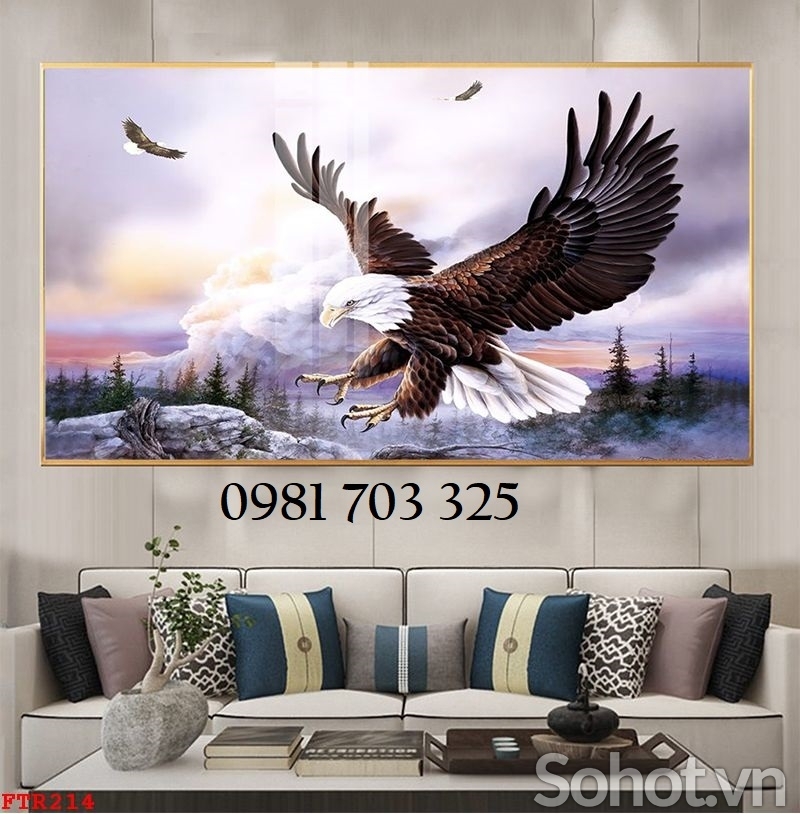 Tranh gạch đẹp hổ trang trí tường nhà