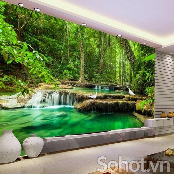 Tranh gạch 3d ốp tường ngoài trời - DXCC65