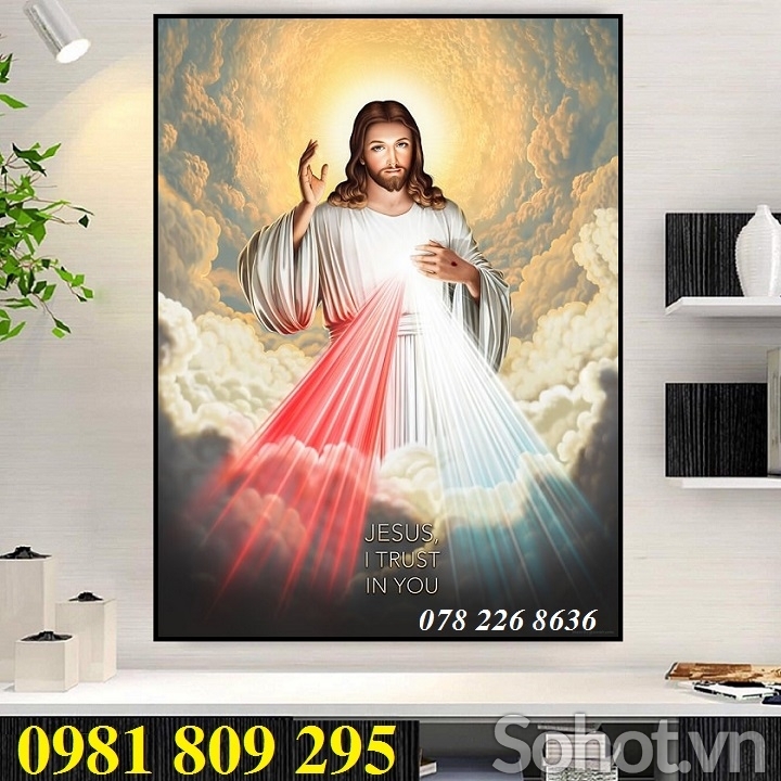 Tranh gạch 3d công giáo - tranh gạch men chúa