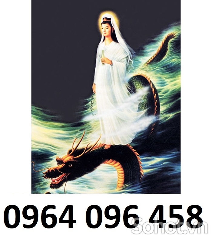Tranh gạch 3d phật quan âm - SHJ85