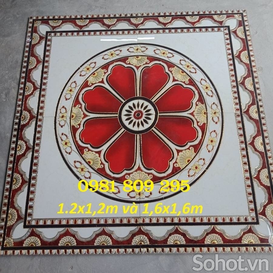 Thảm gạch chiếu nghỉ vuông