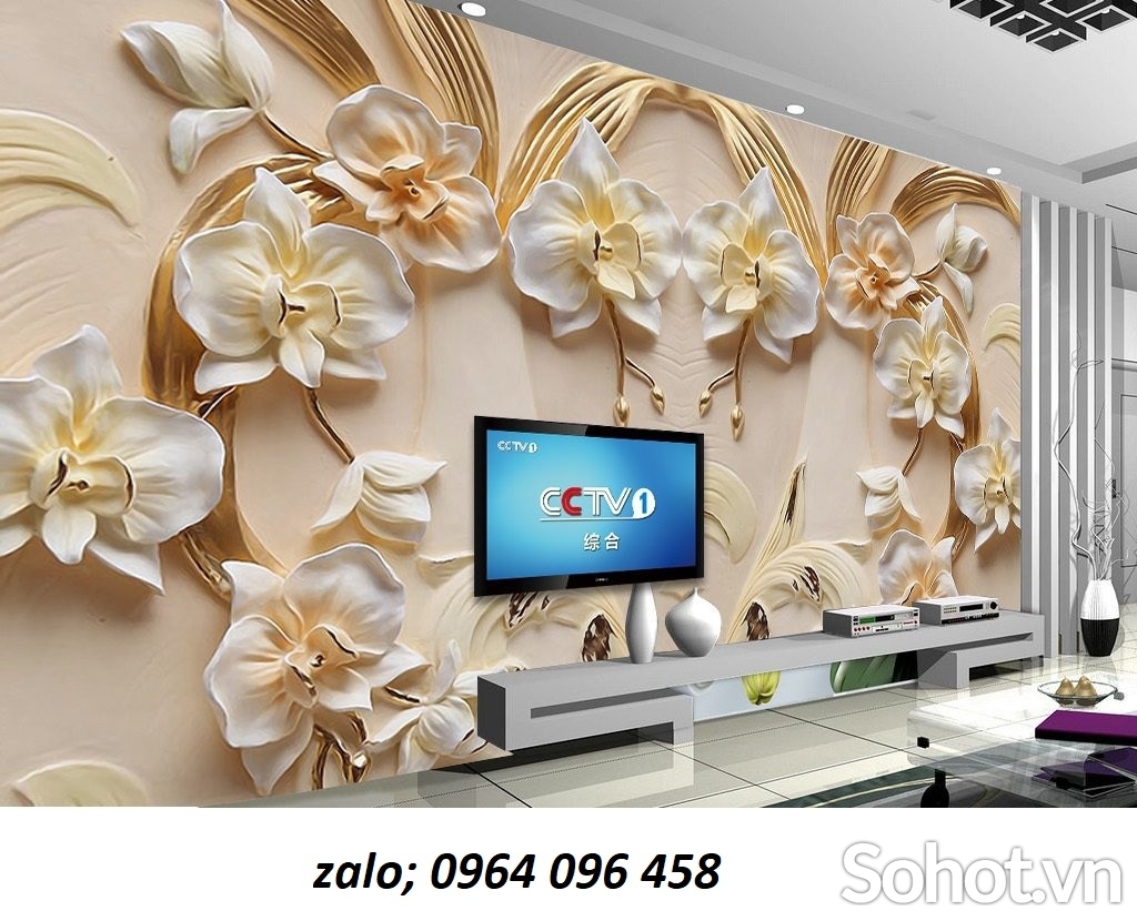 Tranh gạch 3d bóng kính -MNV54