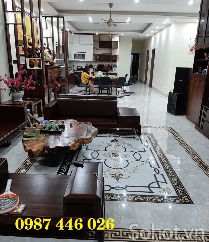 Gạch thảm khắc vàng, gạch nền trung quốc HP722