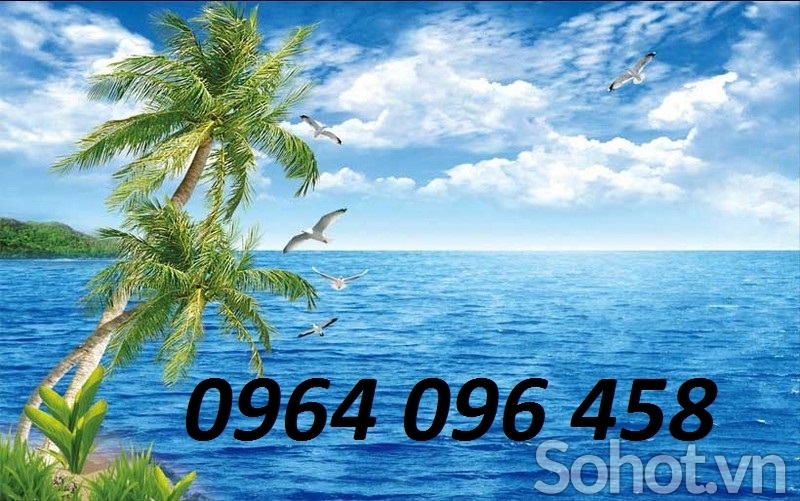 Tranh gạch phong cảnh bờ biển 3d - 89CP