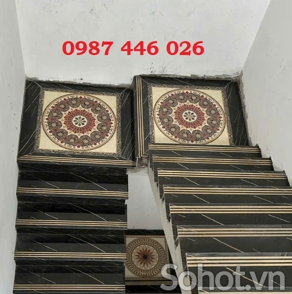 Gạch cầu thang chiếu nghỉ, gạch trang trí đẹp