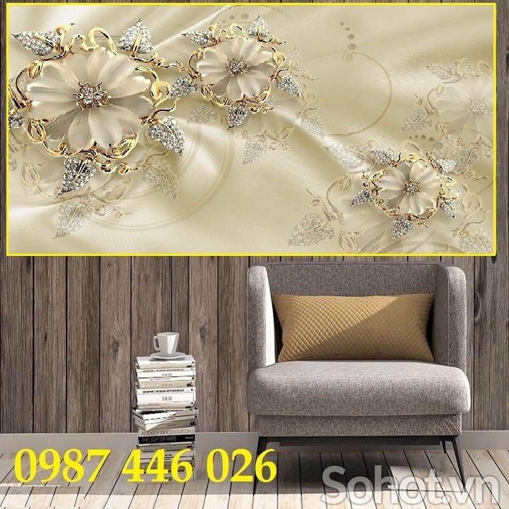 Gạch tranh 3d ốp tường
