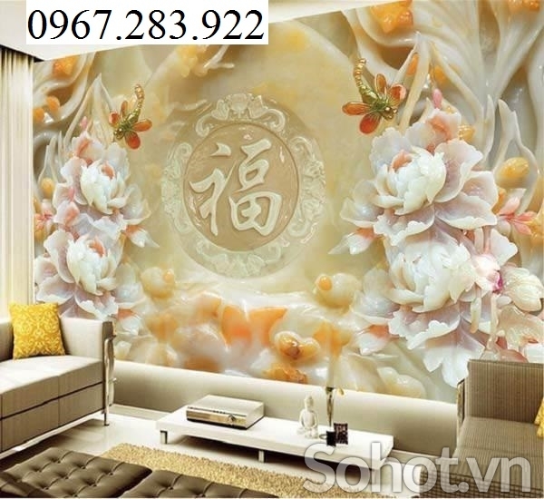 Gạch trang trí Phúc Lộc Thọ