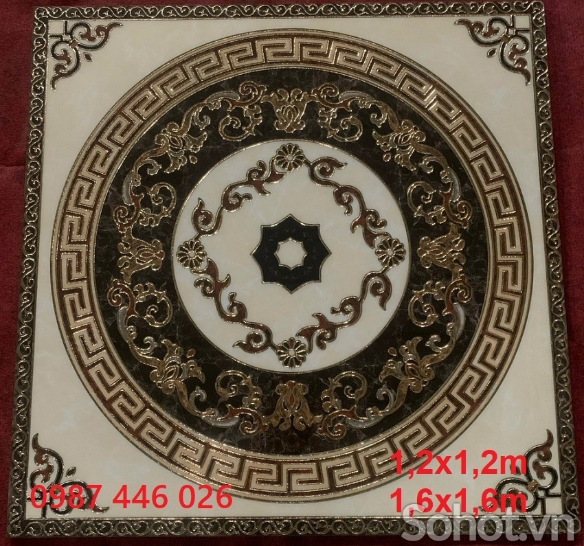 Gạch thảm hình vuông cổ điển HP92