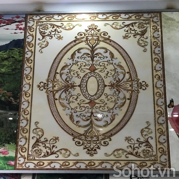 Gạch thảm đẹp phòng khách