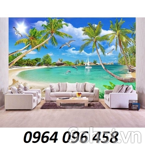 Tranh gạch 3d phong cảnh đồng quê - 033XC