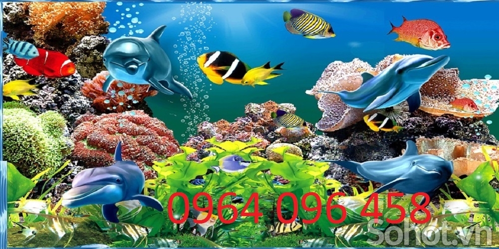 Tranh gạch 3d ốp bể bơi - MNN98