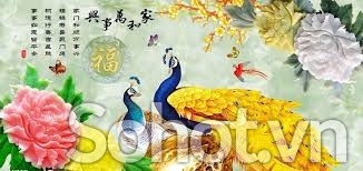 Gạch tranh 3d phòng khách - phòng ngủ - 2211AP