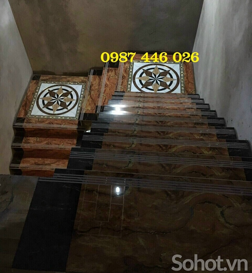 Gạch chiếu cầu thang, gạch hoa văn trang trí HP0823