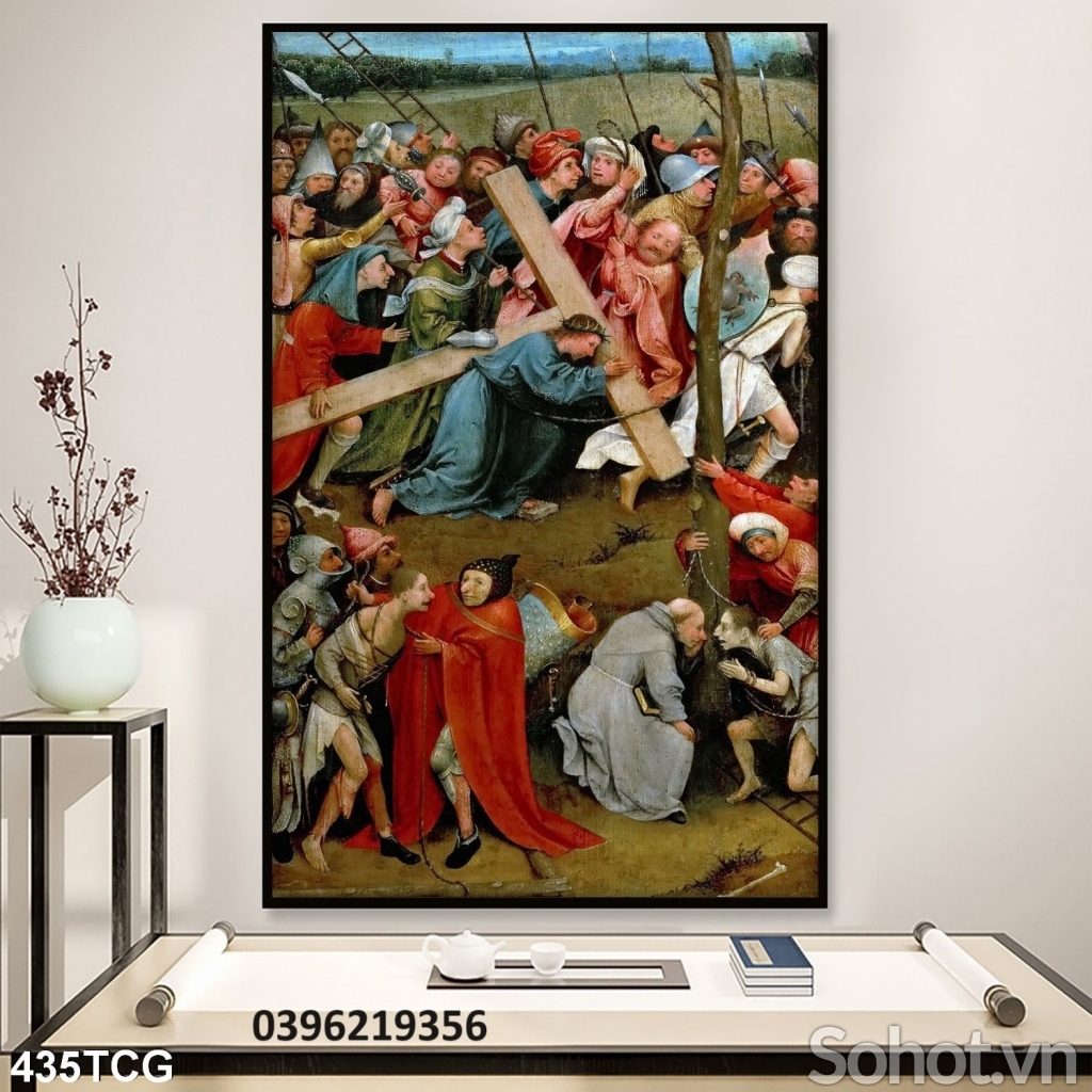 Gạch tranh công giáo 3D trang trí