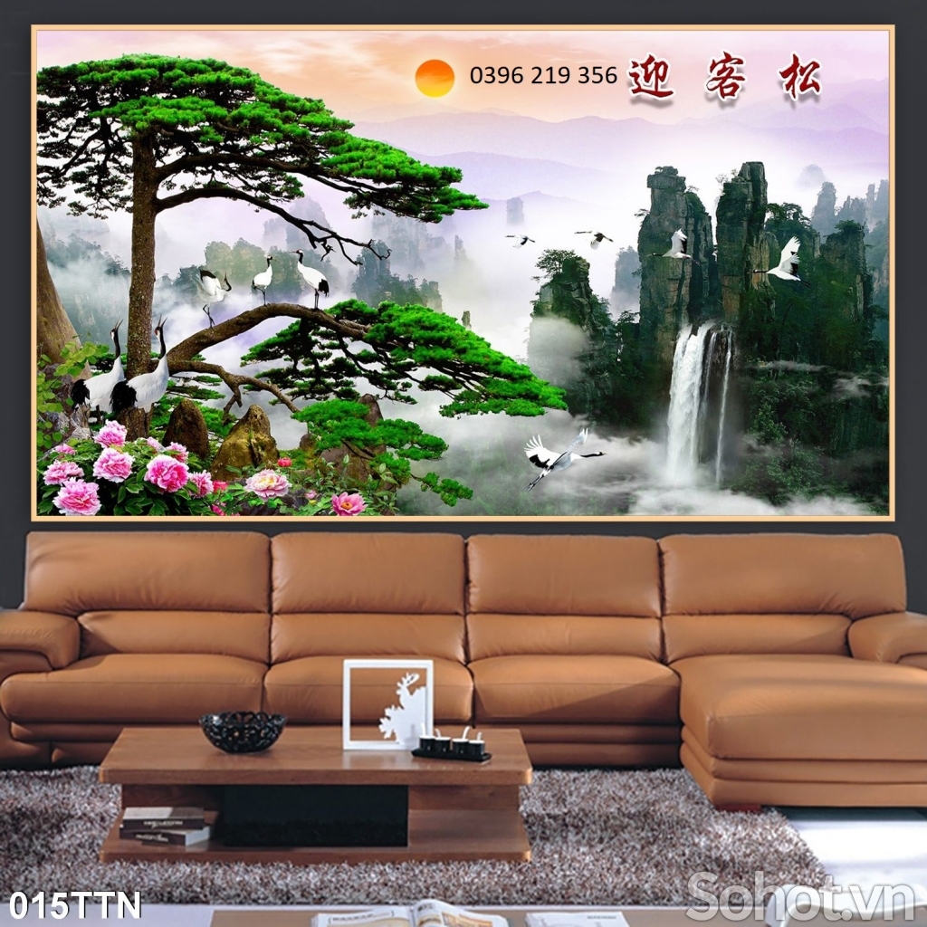 Tranh gạch men ốp tường 3d trang trí