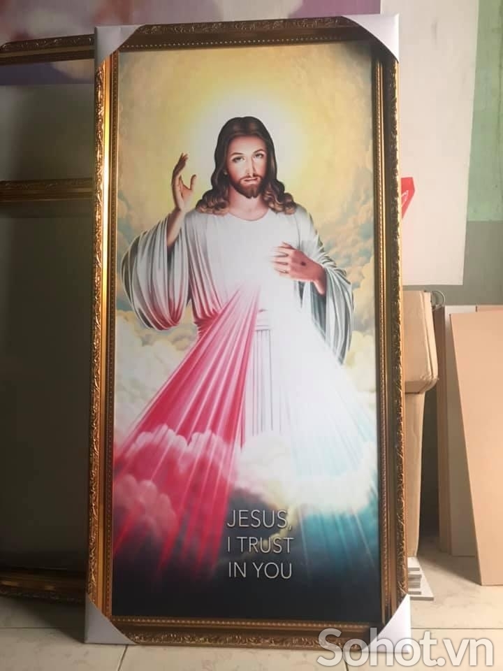 Tranh gạch 3D chúa Jesus