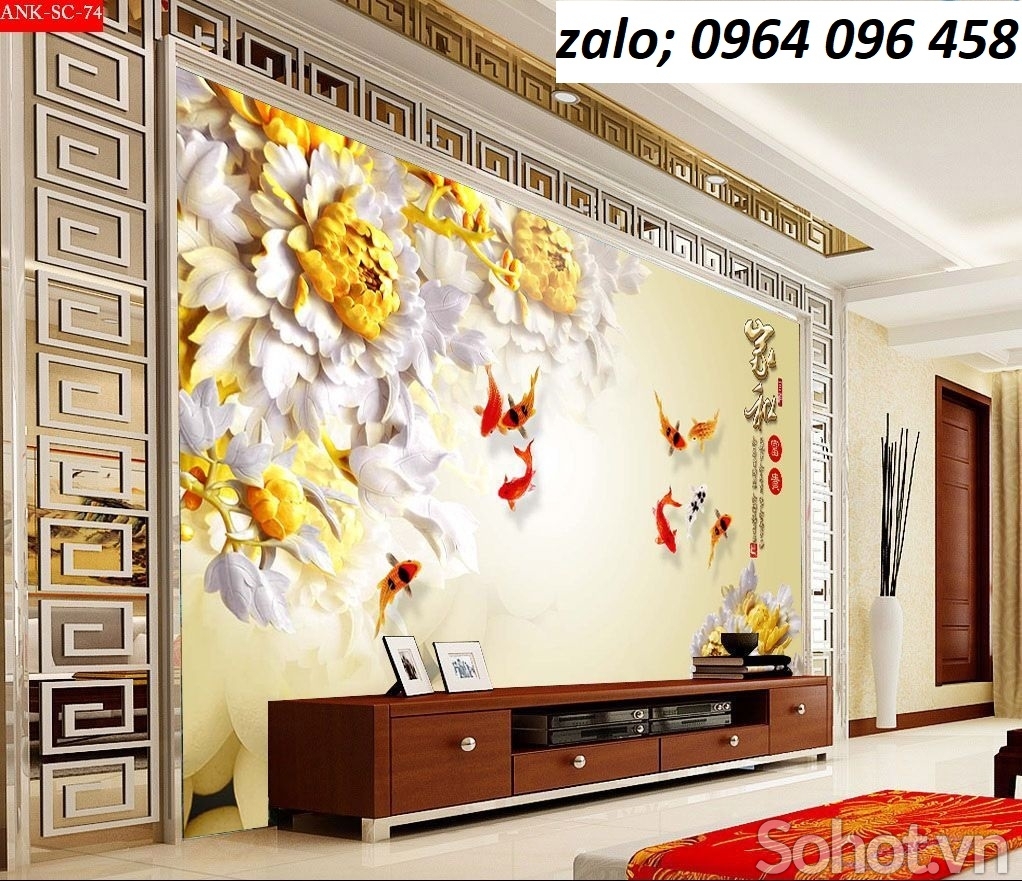 Tranh gạch 3d phong thủy - HVV4