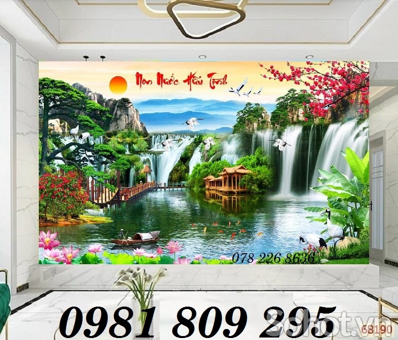 Tranh 3d , gạch trang trí , tranh ốp tường