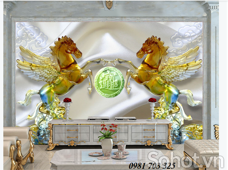 Tranh gạch men phong thủy