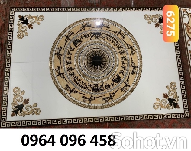 Gạch thảm - thảm gạch trang trí phòng khách - sảnh - H076